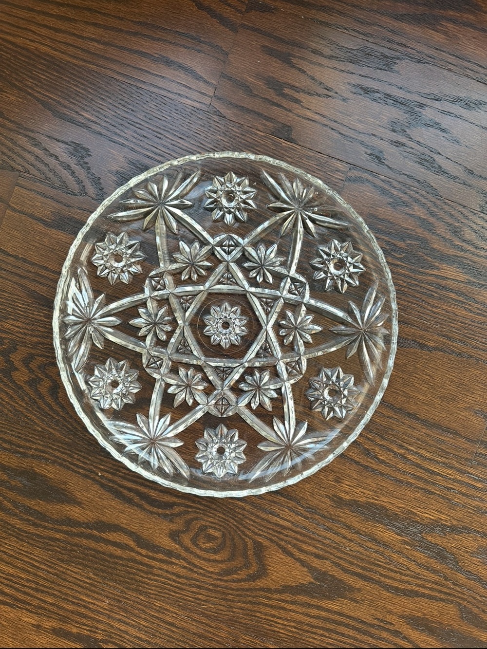Crystal Serving Platter